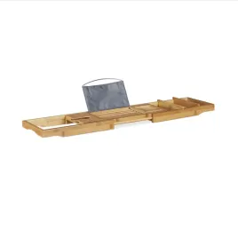 polka-na-wanne-wysuwana-relaxdays-bambus-uchwyt-na-wino-ksiazki-regulacja