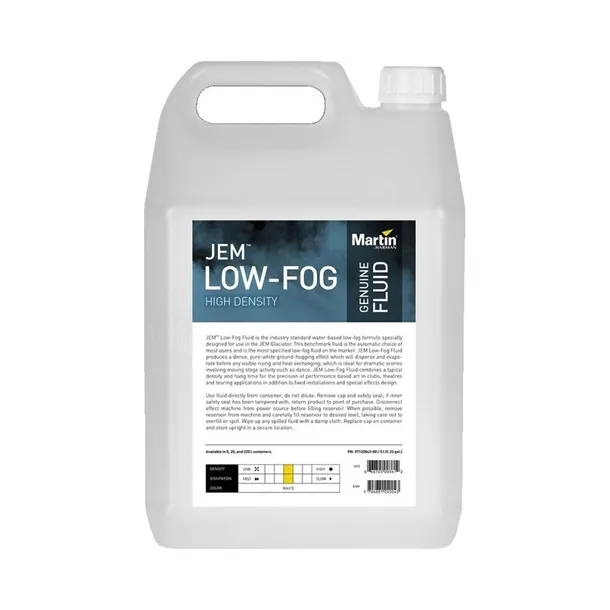 Płyn do wytwornic dymu JEM Low-Fog High Density 5 l