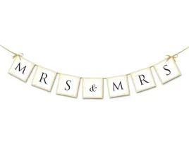baner-mrs-and-mrs-partydeco-90-cm