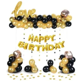balon-foliowy-love-happy-birthday-zloto-czarne-partypal-zestaw-120-sz