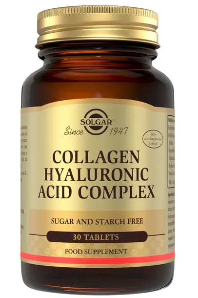 Solgar Kwas Hialuronowy Hyaluronic Acid 120mg 30tab KOLAGEN WITAMINA SKÓRA