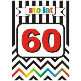 etykieta-na-butelke-urodziny-60-chevron-85x120-mm-5-szt