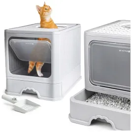 kuweta-dla-kota-z-szuflada-zamknieta-duza-kryta-na-zwirek-toaleta-lopatka