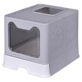 kuweta-dla-kota-zamknieta-duza-xl-z-szuflada-i-lopatka-na-zwirek-diamentiq