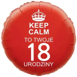 balon-foliowy-urodziny-18-keep-calm-czerwony-18-rnd