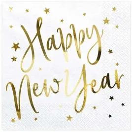 serwetki-happy-new-year-biale-partydeco-33-cm-20-szt