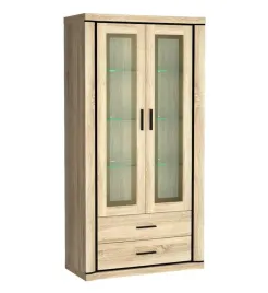 nowoczesna-witryna-97cm-dab-sonoma-daga-d-17