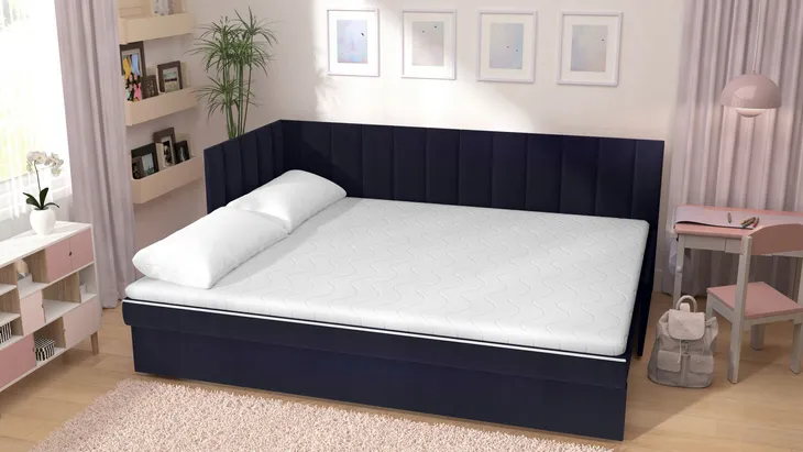 Łóżko Tapczan Tutuś Duo 90/180x180 T30 CZARNY