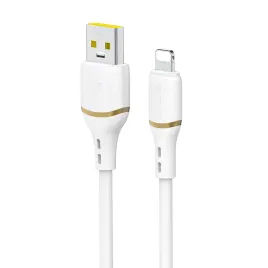 kabel-dudao-l25l-dla-apple-z-lightning-30-w-1-m-bialy-silikonowy
