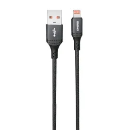 kabel-dudao-l3sl-3a-30w-usb-a-lightning-12m-czarny-nylonowy-oplot