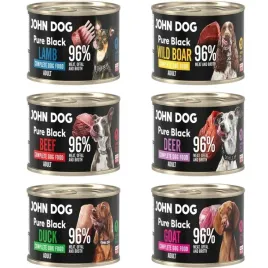 john-dog-pure-black-mix-smakow-6x-200g-bezzbozowa