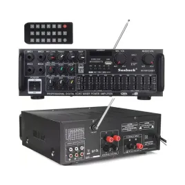 wzmacniacz-audio-czarny-bluetooth-5-0-2-kanalowy-z-tunerem-fm-i-pilotem