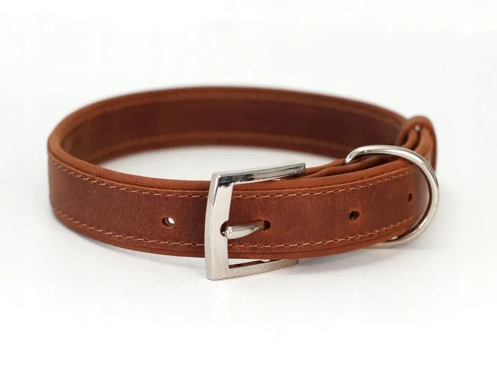 obroza-dla-psa-z-identyfikatorem-cognac-rozmiar-m