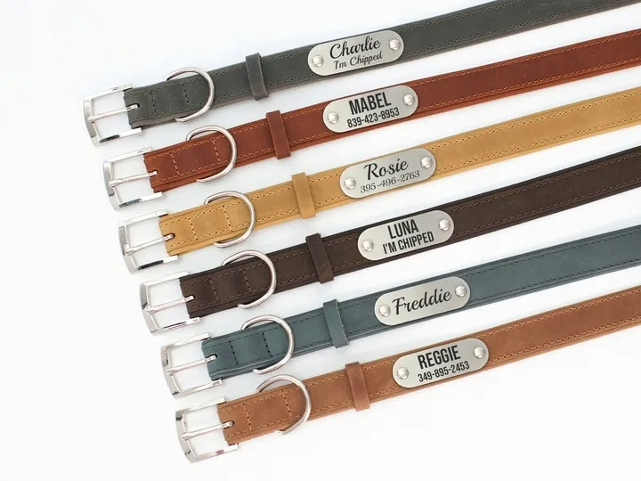 obroza-dla-psa-z-identyfikatorem-cognac-rozmiar-m-szerokosc-obrozy-1-cm