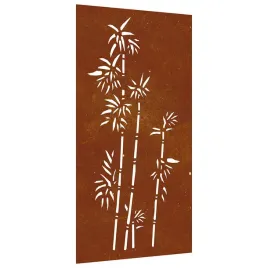 ogrodowa-dekoracja-scienna-105x55-cm-stal-kortenowska-bambus