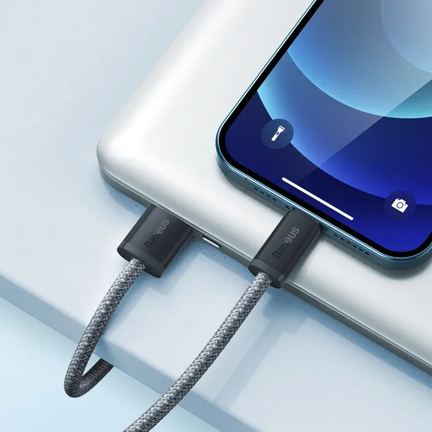 kabel-usb-lightning-2m-dla-iphone-baseus-dynamic-24a-szary-stan-nowy-dlugosc-kabla-2-m