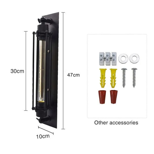 kinkiet-scienny-retro-1-x-e27-czarny-kolekcja-yu77