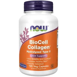 now-biocell-collagen-hydrolyzed-type-ii-120vegcaps