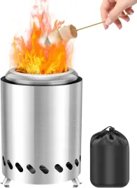 kominek-bezdymny-przenosne-palenisko-na-pellet-drewno-srebrny