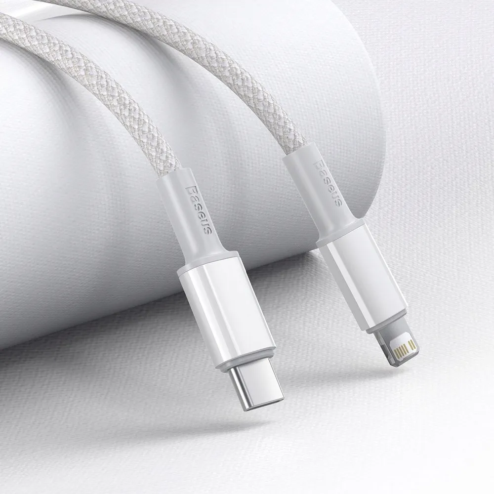 kabel-usb-typ-c-lightning-dla-iphone-20w-2m-nylonowy-bialy-baseus-stan-nowy