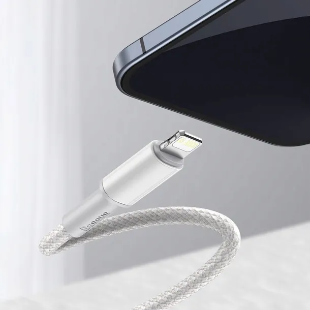 kabel-usb-typ-c-lightning-dla-iphone-20w-2m-nylonowy-bialy-baseus-stan-nowy-zlacza-wtyk-usb-typ-c