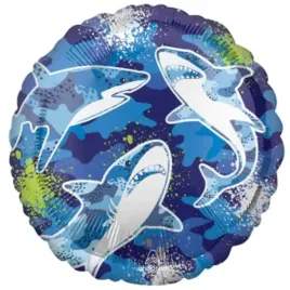 balon-foliowy-rekiny-amscan-18-rnd