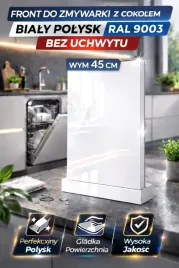 front-do-zmywarki-45-cm-plus-cokol-lakier-ral-bialy-9003-polysk-premium