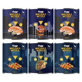 gaczoo-miejska-miska-bezzbozowa-karma-mokra-dla-psa-mix-smakow-6-x-800g