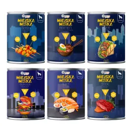 gaczoo-miejska-miska-bezzbozowa-karma-mokra-dla-psa-mix-smakow-6-x-400g