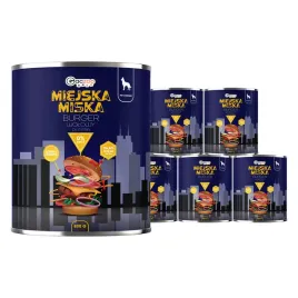 karma-mokra-dla-psa-miejska-miska-gaczoo-burger-wolowy-6-x-800g-bezbozowa