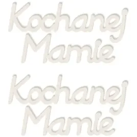 scrapki-beermata-napis-kochanej-mamie-85x42-mm-2-szt