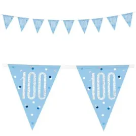 baner-flagi-100-urodziny-glitz-holo-niebieski-unique-274-cm