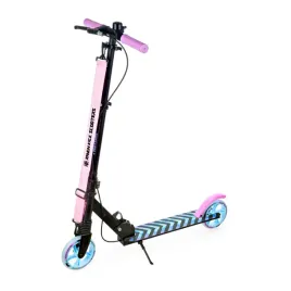 hulajnoga-raven-pastelle-black-pink-145-mm-z-hamulcem-oraz-amortyzacja