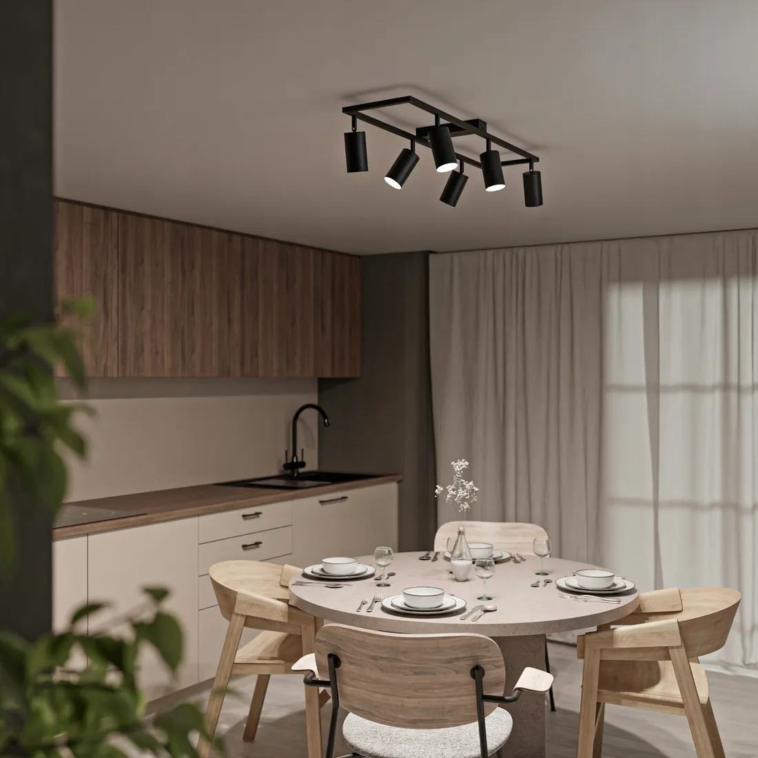 spot-prostokatny-smartled-czarny