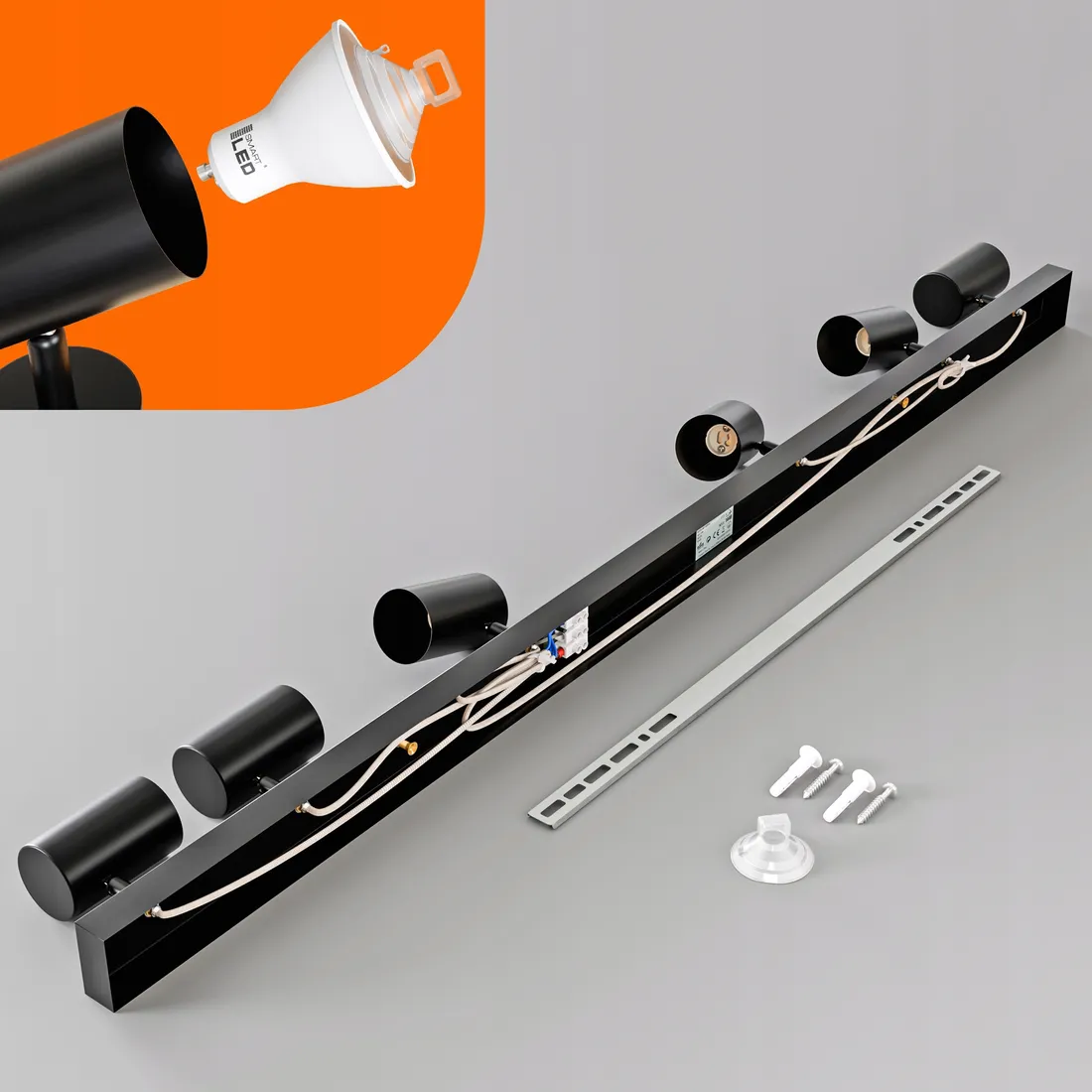 spot-prostokatny-smartled-czarny