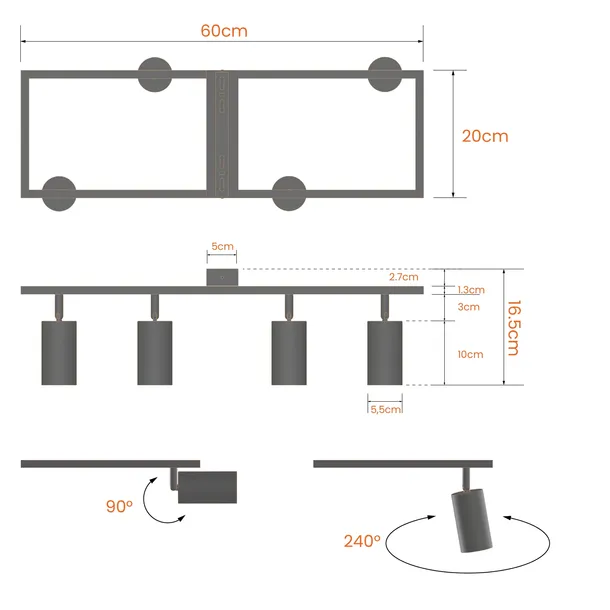 spot-prostokatny-smartled-bialy-zasilanie-sieciowe