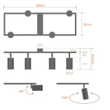 spot-prostokatny-smartled-bialy-zasilanie-sieciowe
