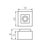spot-kwadratowy-smartled-czarny-material-dominujacy-aluminium