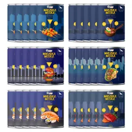 gaczoo-miejska-miska-bezzbozowa-karma-mokra-dla-psa-mix-smakow-30-x-400g