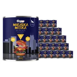 karma-mokra-dla-psa-miejska-miska-gaczoo-burger-wolowy-24-x-800g-bezbozowa