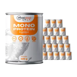 karma-mokra-dla-psa-gaczoo-mono-protein-kaczka-24-x-400g-hipoalergiczna