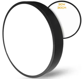 plafon-okragly-smartled-30-x-5-cm-czarny