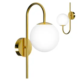 kinkiet-scienny-smartled-zolty-1x-g9-metalowy-klosz-kula-39-cm