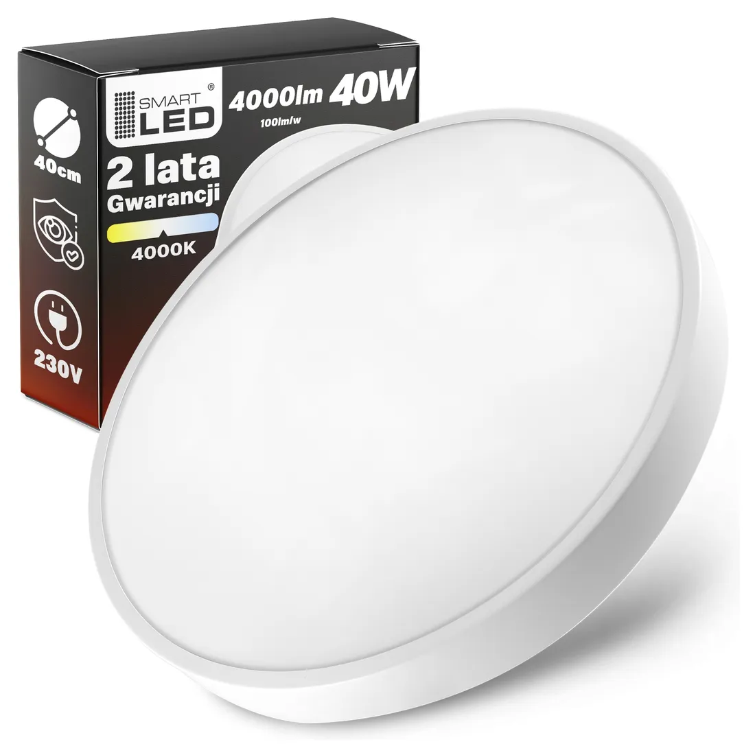 plafon-okragly-smartled-40-x-5-cm-bialy