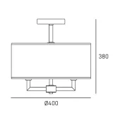lampa-sufitowa-lille-4xe14-mosiadz-bialy-stan-nowy