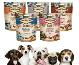 carnilove-przysmak-dla-psa-crunchy-snack-mix-smakow-zestaw-200g-5szt