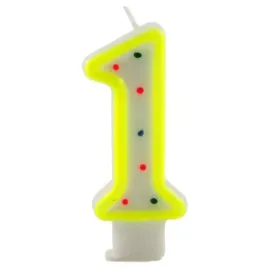 swieczka-na-tort-cyfra-1-kropki-zolta-tamipol-75-cm