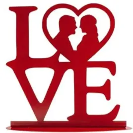 dekoracja-topper-love-metal-czerwony-dekora-19-cm