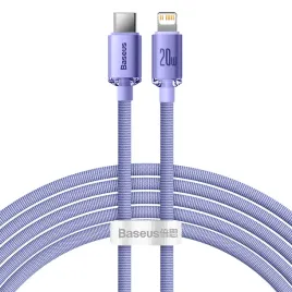 kabel-usb-c-do-iphone-lightning-2m-baseus-crystal-shine-20w-fioletowy