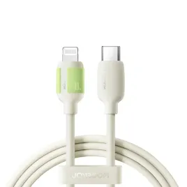 kabel-usb-c-do-lightning-2m-joyroom-s-a53-bezowy-fluorescencyjna-koncow